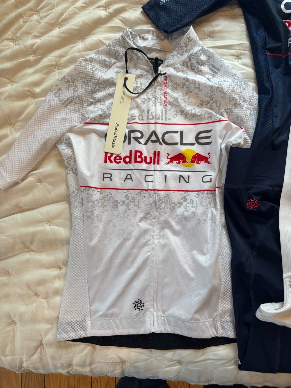 Oracle Red Bull Racing Women's Cycling Kit - Navy & White - Picture 2 of 5